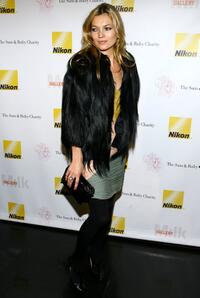 Kate Moss at the Sam and Ruby Charity Benefit.