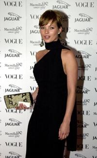 Kate Moss at the Vogue and Jaguar It s Fashion charity gala.