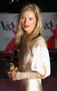 Kate Moss at the Golden Age Of Couture party.