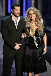 Eduardo Verastegui and Barbara Mori at the 6th Annual Latin Grammy Awards.