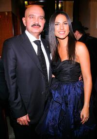 Rakesh Roshan and Barbara Mori at the after party of the New York premiere of "Kites."