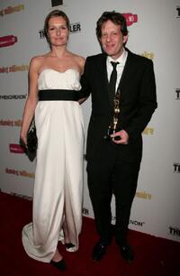 Saskia Mulder and Christian Colson at the Fox Searchlight official "Slumdog Millionaire"/"The Wrestler" post Oscar party.