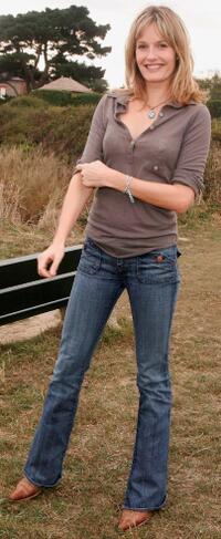 Saskia Mulder at the photocall of "The Descent."