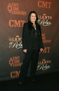 Megan Mullally at the Country Music Television's CMT Giants honoring Reba McEntire.