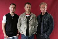 Martin Compston, Steve Hudson and Peter Mullan at the Toronto International Film Festival.