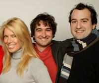 Elise Muller, Jay Duplass and Steve Zissis at the 2008 Sundance Film Festival.