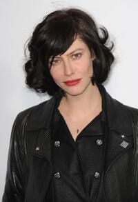 Anna Mouglalis at the Chanel Ready-to-Wear A/W 2009 fashion show during the Paris Fashion Week.