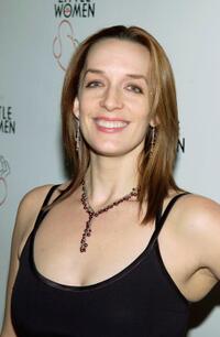 Julia Murney at the after party of the opening of "Little Women - The Musical."