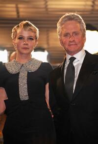 Carey Mulligan and Michael Douglas at the premiere of "Wall Street: Money Never Sleeps" during the 63rd Annual Cannes Film Festival.