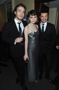 Dominic Cooper, Carey Mulligan and Guest at the Soho House Grey Goose After Party.