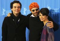 Wagner Moura, Brazilian and Maria Ribeiro at the photocall of "Tropa de Elite" during the 58th Berlinale Film Festival.