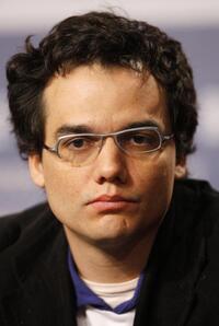 Wagner Moura at the press conference of "Tropa de Elite" (The Elite Squad).