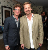 Kieran Mulroney and Jeff Daniels at the New York premiere of "Paper Man."