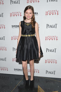 Haley Murphy at the New York premiere of "Silent House."