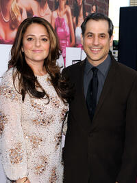 Annie Mumolo and producer Barry Mendel at the California premiere of "Bridesmaids."