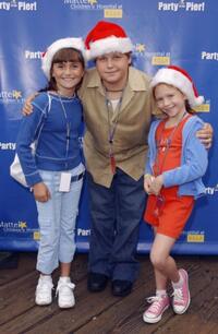 Alyson Stoner, Kevin Schmidt and Liliana Mumy at the 4th Annual Party on the Pier.