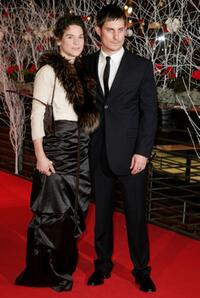 Bibiana Beglau and Clemens Schick at the premiere of "La Vie en Rose" and the Opening Night of the 57th Berlin International Film Festival.