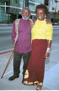 Garrett Morris and Guest at the premiere of "Twin Falls Idaho."