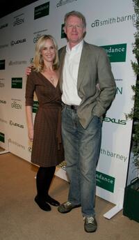 Rachelle Carson and Ed Begley, Jr. at the Sundance Channel's launch of Robert Redford's "The Green."