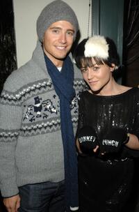 Julian Morris and Jaime Winstone at the UK Film Council party during the 2008 Sundance Film Festival.