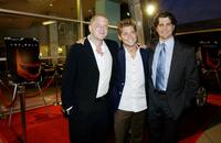 Producer Beau Bauman, Julian Morris and Jeff Wadlow at the after party of the premiere of "Cry Wolf."