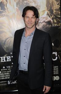 Stephen Moyer at the premiere of "The Pacific."