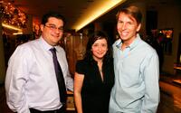 Bobby Moynihan, Rachel Dratch and Jack McBrayer at the Barneys New York unveiling of the 2009 Holiday Window Celebrating 35 Years of SNL.