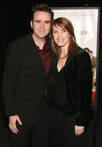 Christopher Moynihan and Guest at the premiere of "For Your Consideration."
