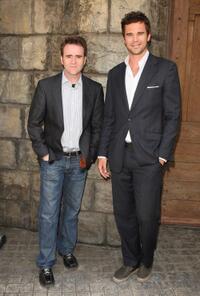 Christopher Moynihan and David Walton at the Meet The Stars Of NBC's New Shows.