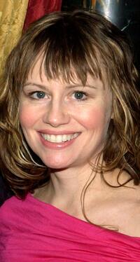 Sally Murphy at the after party of "Fiddler On The Roof."