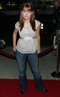 Allison Munn at the premiere of "In Her Shoes."