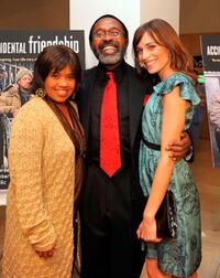 Chandra Wilson, Ben Vereen and Kathleen Munroe at the world premiere screening of "Accidental Friendship."