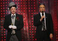 Mike Myers and Jon Stewart at the "Night Of Too Many Stars: An Overbooked Benefit For Autism Education".