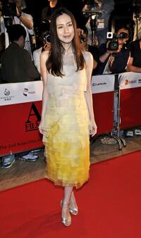 Miki Nakatani at the Asian Film Awards 2008.
