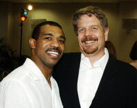 Michael Beach and Producer John Wells at the Academy of Television Arts and Sciences.