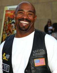 Michael Beach at the premiere of "Hell Ride."