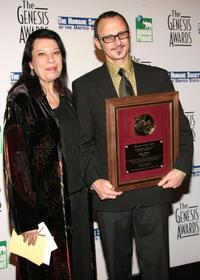 Shelley Morrison and Dan Piraro at the 20th Anniversary Genesis Awards.