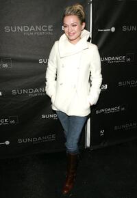 Sophia Myles at the premiere of "Art School Confidential."