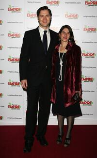 David Morrissey and guest at the Sony Ericsson Empire Film Awards.