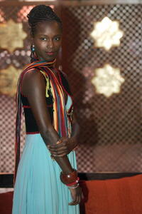 Fatou N'Diaye at the Marrakesh International Film Festival.