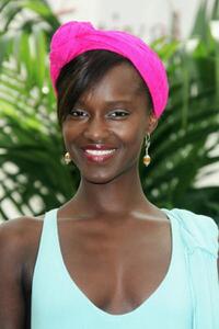 Fatou N'Diaye at the promotion of the television serie "Tropiques Amers" during the 2007 Monte Carlo Television Festival.