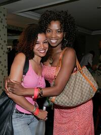 Mari Morrow and Vanessa Williams at the BET Awards.