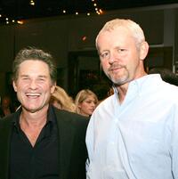 Kurt Russell and David Morse at the after party of the premiere of "Dreamer."