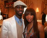 Elise Neal and Bryan-Michael Cox at the Music Producer Bryan-Michael Cox's 3rd Annual Grammy Brunch.