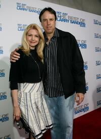 Kevin Nealon and Susan Yeagley at the wrap party and DVD release for "The Larry Sanders Show."
