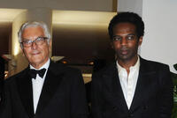 Paolo Baratta and William Nadylam at the premiere of "White Material" during the 66th Venice Film Festival.