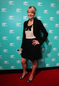 Jessica Napier at the opening gala night and premiere of "Happy-Go-Lucky" during the 55th Sydney Film Festival.