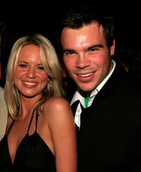 Jessica Napier and Brett Stiller at the launch of "The Alice."