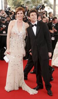 Claire Nebout and guest at the world premiere opening gala of "The Da Vinci Code" during the 59th International Cannes Film Festival.