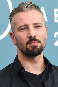Murathan Muslu at the "Pelikanblut" (Pelican Blood) photocall during the 76th Venice Film Festival.